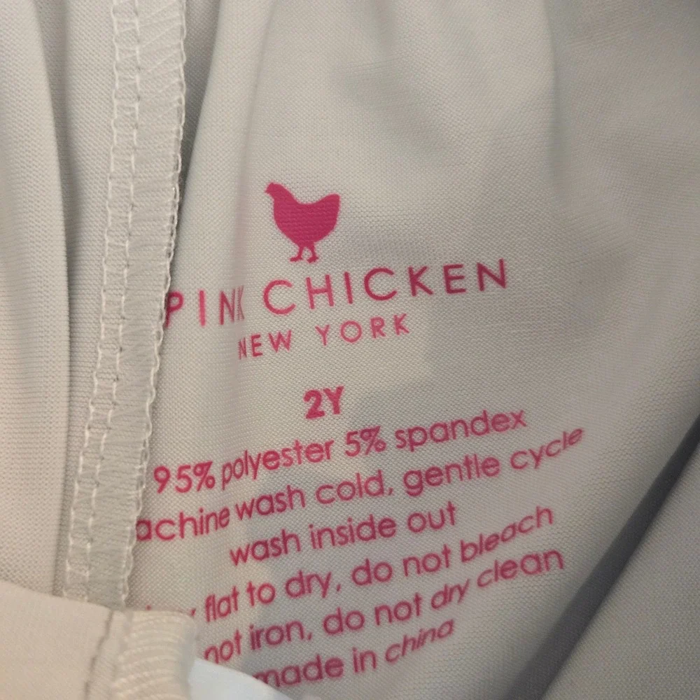 Pink Chicken New York Girls Metallic Silver Ruffle Paperbag Shorts 2Y JO11220301